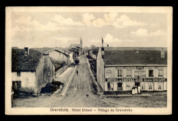 57 - GRAVELOTTE - HOTEL DU CHEVAL D'OR EUGENE DRIANT - Autres & Non Classés