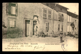 57 - REZONVILLE - QUARTIER KAISER WILHEM I - EDITEUR NELS SERIE 107 N° 19 - GUERRE DE 1870 - Other & Unclassified