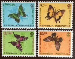 Indonesia 1963 Butterflies MNH - Vlinders