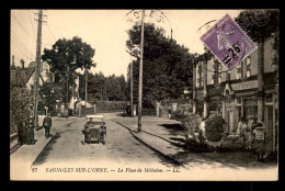 61 - BAGNOLES-DE-L'ORNE - PLACE DE MELIODON - AUTOMOBILE ANCIENNE - Bagnoles De L'Orne