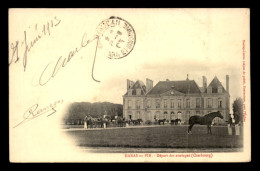 61 - LE HARAS-DU-PIN - DEPART DES ATTELAGES DE CHERBOURG - Autres & Non Classés