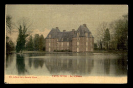 61 - LIGNOU - LE CHATEAU - CARTE TOILEE ET COLORISEE - Sonstige & Ohne Zuordnung