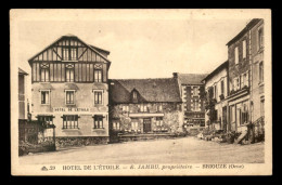 61 - BRIOUZE - HOTEL DE L'ETOILE - E. JAMBU PROPRIETAIRE - CARTE NOTE - Briouze