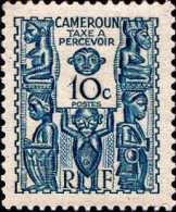 Cameroun Taxe N** Yv:15 Mi:15 Figures Sculptées - Unused Stamps