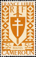 Cameroun Poste N** Yv:260 Mi:235 France Libre Croix De Lorraine - Unused Stamps