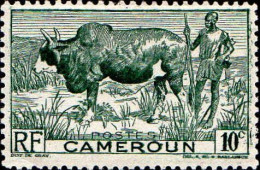 Cameroun Poste N** Yv:276 Mi:270 Zébu & Berger - Unused Stamps