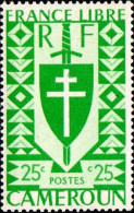 Cameroun Poste N** Yv:251 Mi:226 France Libre Croix De Lorraine - Unused Stamps