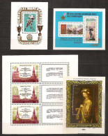 RUSSIA USSR 1973●Collection (only S/sheets)●not Complete Year Set●(see Description) MNH - Blocks & Sheetlets & Panes
