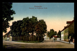 67 - BISCHWILLER - BISCHWEILER - HANHOFER UNS STRASSBURGER STRASSE - Bischwiller