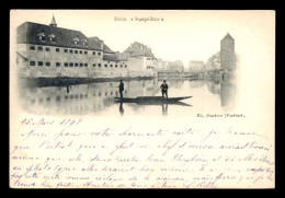 67 - STRASBOURG - WAARENHAUS M. KNOPF - VOYAGE EN 1898 - Strasbourg