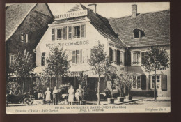 67 - SARRE-UNION - HOTEL DU COMMERCE - PROPRIETATIRE L. SILBEREISS - Autres & Non Classés