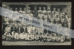 67 - DETTVILLER - SOCIETE DE GYMNASTIQUE L'UNION FAIT LA FORCE 1920-1930 - CARTE PHOTO ORIGINALE - Andere & Zonder Classificatie