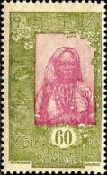 Cte Des Somalis Poste N** Yv:128 Mi:106 Jeune Femme Somalie - Unused Stamps