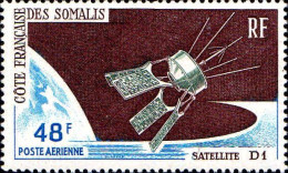 Cte Des Somalis Avion N** Yv:48 Mi:381 Satellite D1 - Nuevos