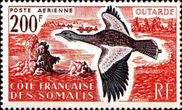 Cte Des Somalis Avion N** Yv:28 Mi:333 Outarde - Unused Stamps