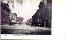 ETATS UNIS - Stephenson Street, Looking'east, Freeport Ill - Other & Unclassified