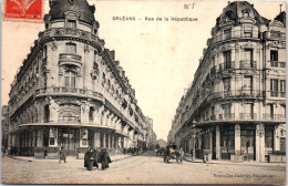 45 ORLEANS - Perspective De La Rue De La République  - Orleans