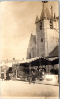 45 PATAY - CARTE PHOTO - L'église Et La Halle. - Andere & Zonder Classificatie