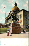 ETATS UNIS - Boston Hooker Monument And State House  - Autres & Non Classés