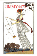 CPM - Journal Des Dames Et Des Modes - Drawn By George Barbier - 1988 Dover Publications, Inc. - Fashion