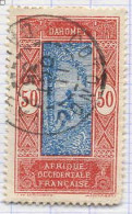 Dahomey Poste Obl Yv: 74 Mi:74 Ceuillette De Dattes (TB Cachet à Date) - Oblitérés