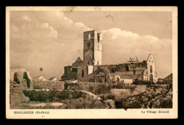 68 - SIGOLSHEIM - LE VILLAGE DEVASTE - GUERRE 39/45 - Autres & Non Classés