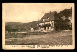 68 - STOSSWIHR-AMPFERSBACH - HOTEL ET VILLA SAEGMATT - PROPRIETAIRE I. RITZENTHALER - Autres & Non Classés