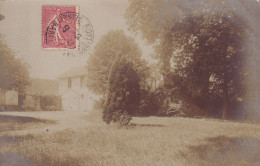 Carte Photo Montigny Sur Loing  1907 Propriété  Envoi à Colombes - Other & Unclassified
