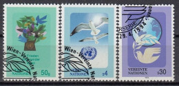 UNITED NATIONS Vienna 167-169,used - UNO