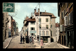 74 - EVIAN-LES-BAINS - RUE NATIONALE - AQUA-PHOTO - Evian-les-Bains