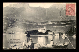 74 - DUINGHT - LE CHATEAU ET DENTS DE LANFONT - Duingt