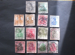 GERMANY III REICH 1918 New Colors - Used Stamps