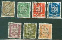 Allemagne  Yv  348/354  Ou Michel 355/361 Ob  TB  - Used Stamps