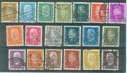 Allemagne  Yv 401/414 Ou Michel 410/422 , 435/437 Et 465/466  Ob  TB   - Used Stamps