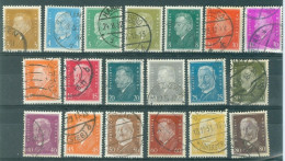 Allemagne  Yv 401/414 Ou Michel 410/422 , 435/437 Et 465/466  Ob  TB   - Used Stamps