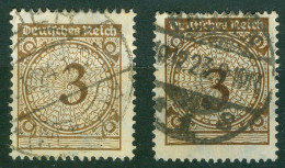 Allemagne   Michel 338a Et 338b   Ob  B/TB   Voir Scan Et Description   - Usados