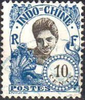 Indochine Poste Obl Yv:109 Mi:115 Cambodgienne (cachet Rond) - Gebraucht