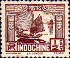 Indochine Poste N** Yv:153 Mi:153 La Jonque - Nuevos