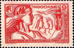 Indochine Poste N** Yv:197 Mi:224 Exposition Internationale Paris - Unused Stamps