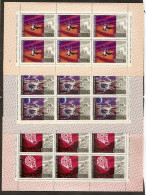 RUSSIA USSR 1972●Mi 4042-47KB 15th Anniversary Of Cosmic Era  MNH - Blocks & Kleinbögen