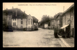 88 - RAMBERVILLERS - PLACE DE LA GRAND'MAISON ET FAUBOURG DE CHARMES - Rambervillers