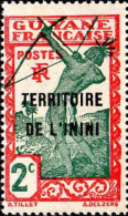 Inini Poste N** Yv: 2 Mi:2 Indigène Tirant à L'arc (G.trop.) - Unused Stamps