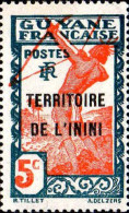 Inini Poste N** Yv: 4 Mi:3 Indigène Tirant à L'arc (G.trop.) - Unused Stamps