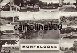 Friuli Venezia Giulia-gorizia-monfalcone Vedutine Di Monfalcone Animate Anni 50 (10vedutine+1veduta) - Autres & Non Classés