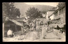 ALGERIE - BOUGIE - UNE RUE ARABE - Bejaia (Bougie)