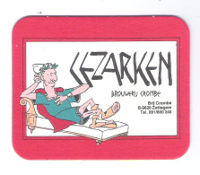 Bierviltje - Sous-bock - Bierdeckel :  CEZARKEN - BROUWERIJ CROMBE    (B 373) - Beer Mats