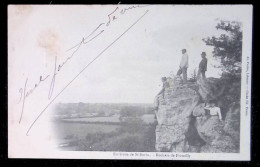 Cp, 86, Environs De Saint Savin, Rochers De Prémilly, Dos Simple, Voyagée 1902 - Andere & Zonder Classificatie