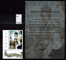 Jersey - 2002 - MNH - The 50th Anniversary Of Queen Elizabeth`s Accession To The Throne - Jersey
