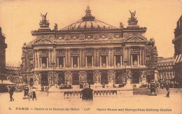 PARIS : OPERA ET LA STATION DE METRO - Andere Monumenten, Gebouwen