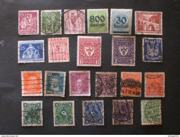 ALLEMAGNE DEUTSCHLAND GERMANIA GERMANY III REICH LOT MIX - Used Stamps